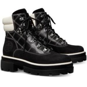 Tory Burch Miller Lug Hiker Boot Size 8.5 US Women